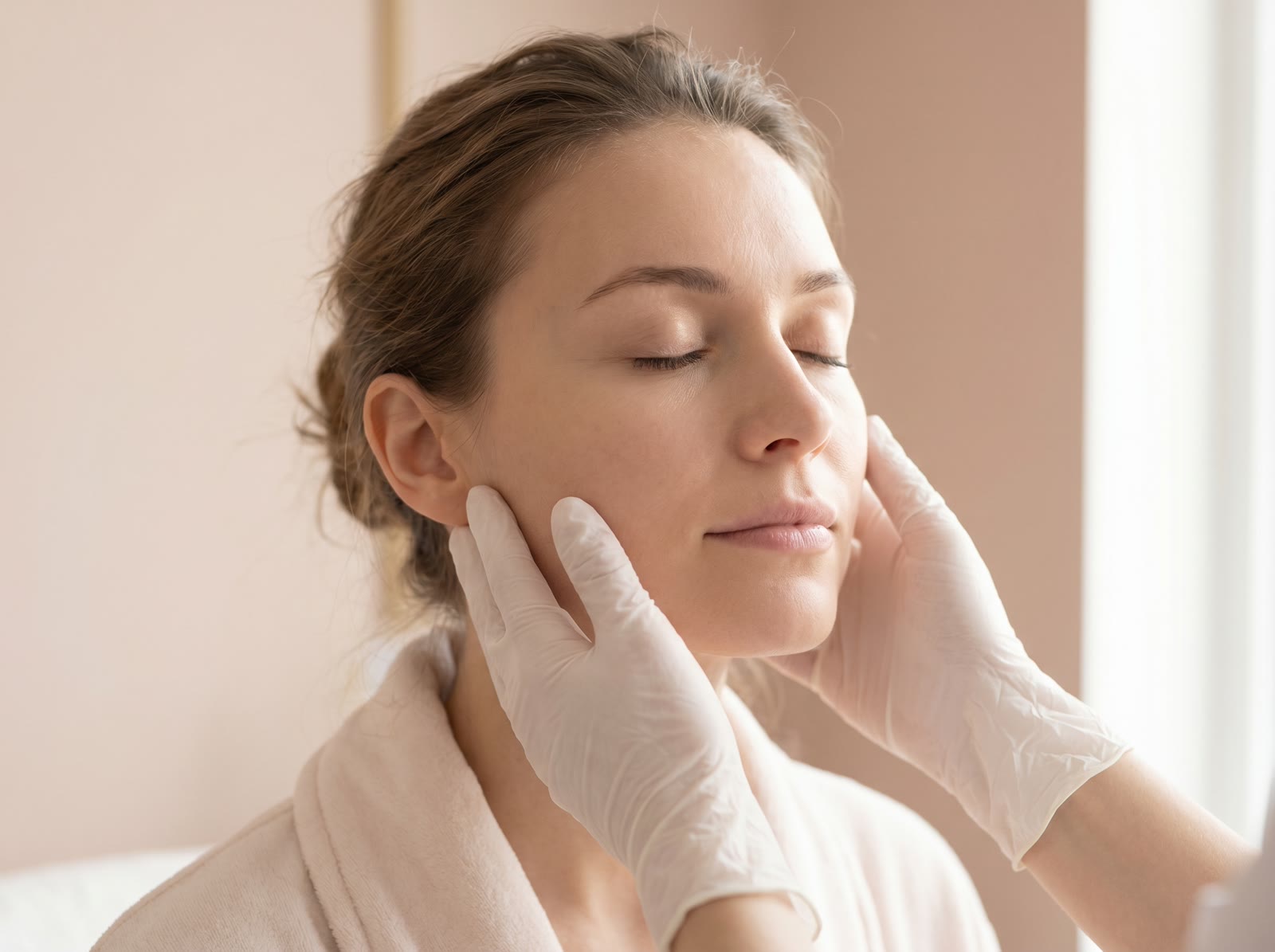 Dermal filler facial assessment at Glowe Aesthetics, Wellington — mapping treatment zones